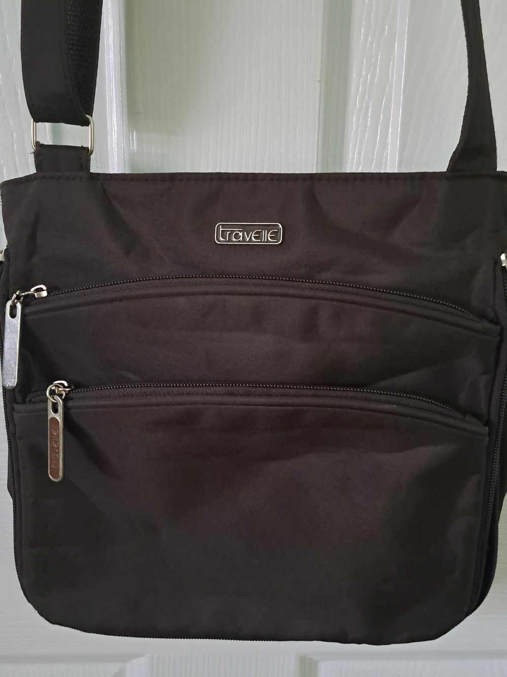 Brown Crossbody Organizer Travel Bag - Picture 3 of 9